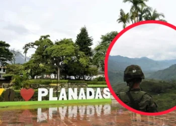 Ataque con drones sacude a Planadas y deja un soldado herido
