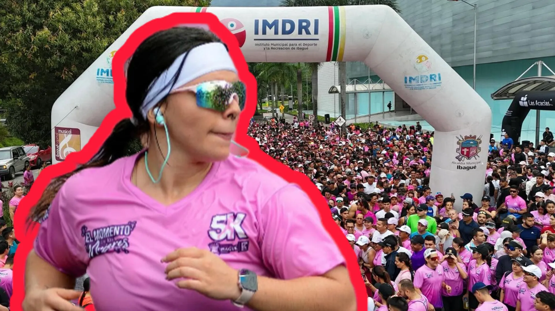 Color y juventud se toman Ibagué con la 5K