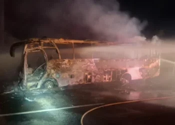 Pánico en la vía Bogotá-Ibagué: bus escolar se incendió con estudiantes y docentes a bordo
