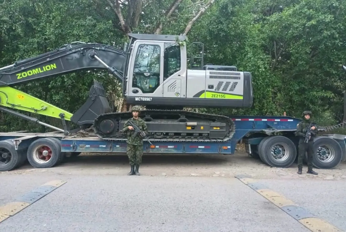 Maquinaria de $650 millones fue incautada en Ataco