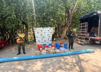 Incautan en Ataco materiales para maquinaria amarilla por $96 millones