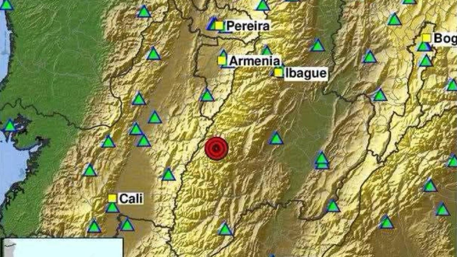 Nuevo sismo vuelve a sacudir al Tolima: movimiento de magnitud 3,5 tuvo epicentro en Chaparral