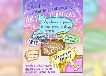 Convocan a artistas y gestores del Tolima a debatir sobre los recursos públicos para la cultura y las artes plásticas en el departamento