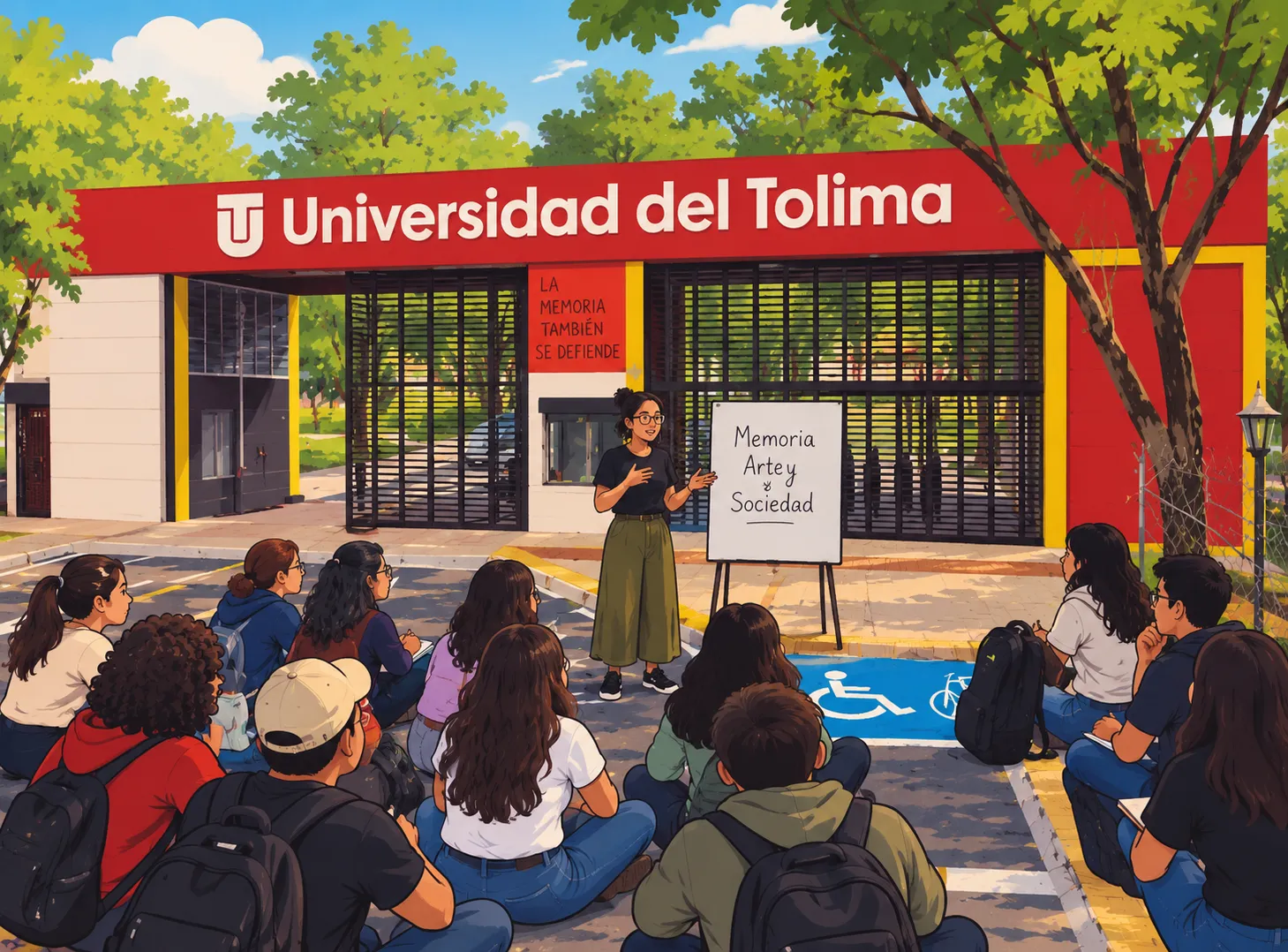 Las calles de Ibagué se convierten en aulas