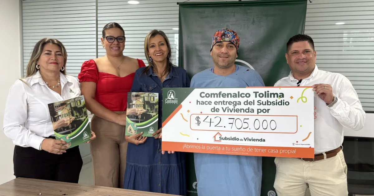 Comfenalco Tolima abrirá postulaciones a subsidios de vivienda del 19 al 30 de octubre